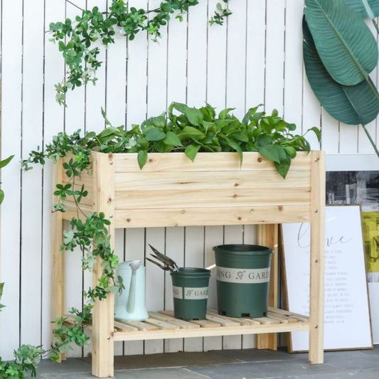 Plant Stand with Clapboard