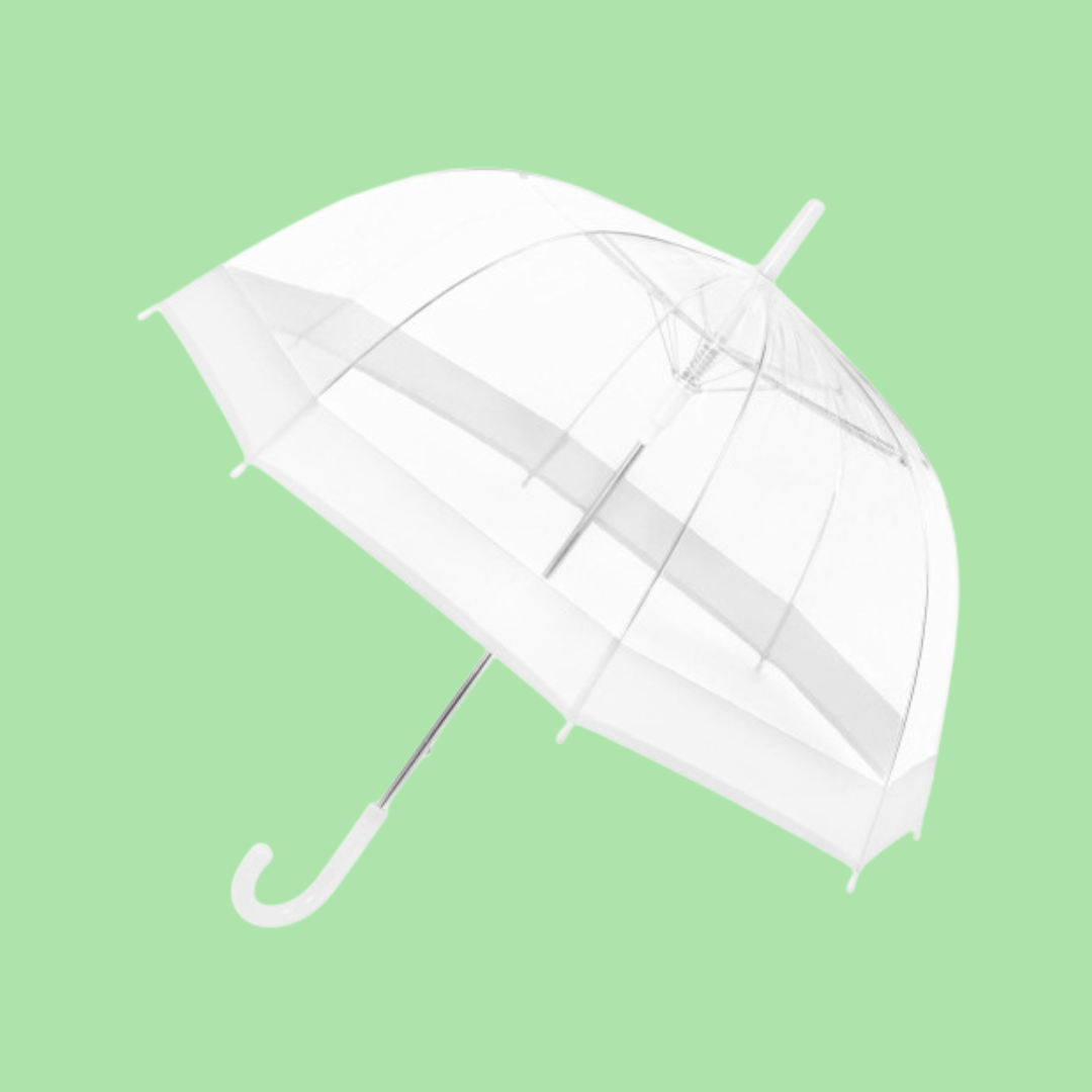 23” Dome Umbrella White