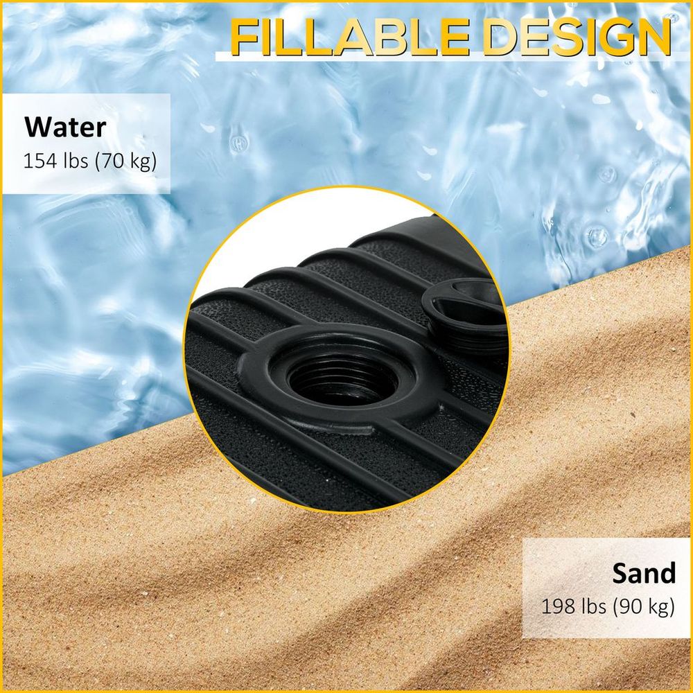 Fillable Parasol Base