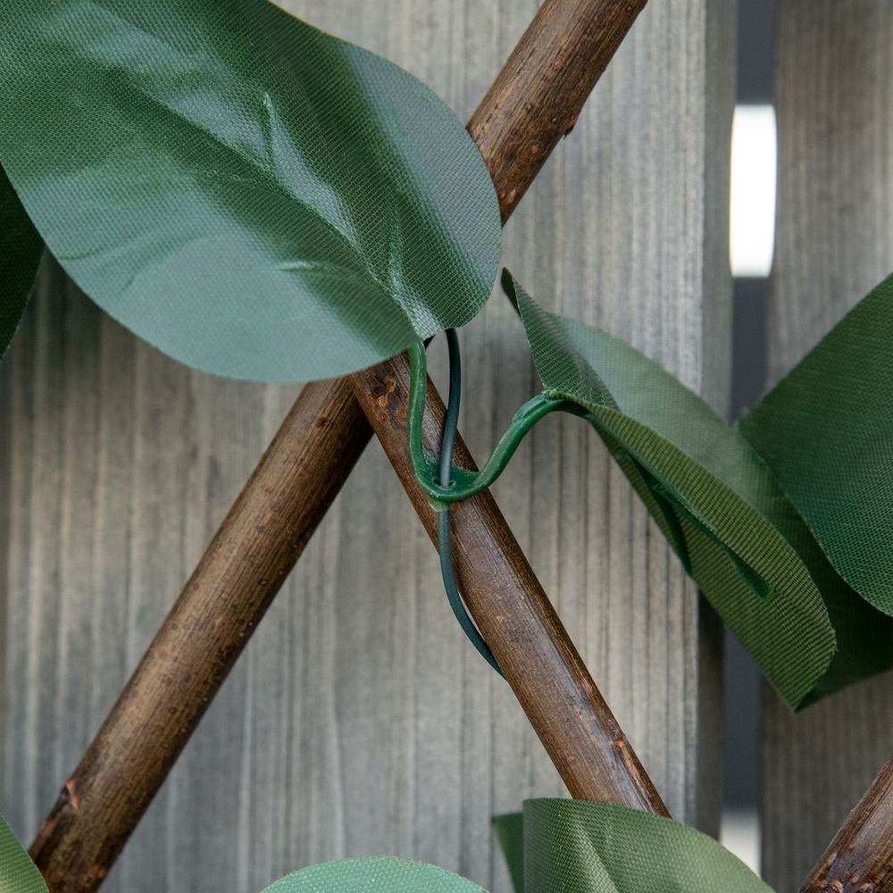 Artificial Plant Expanding Trellis Fence