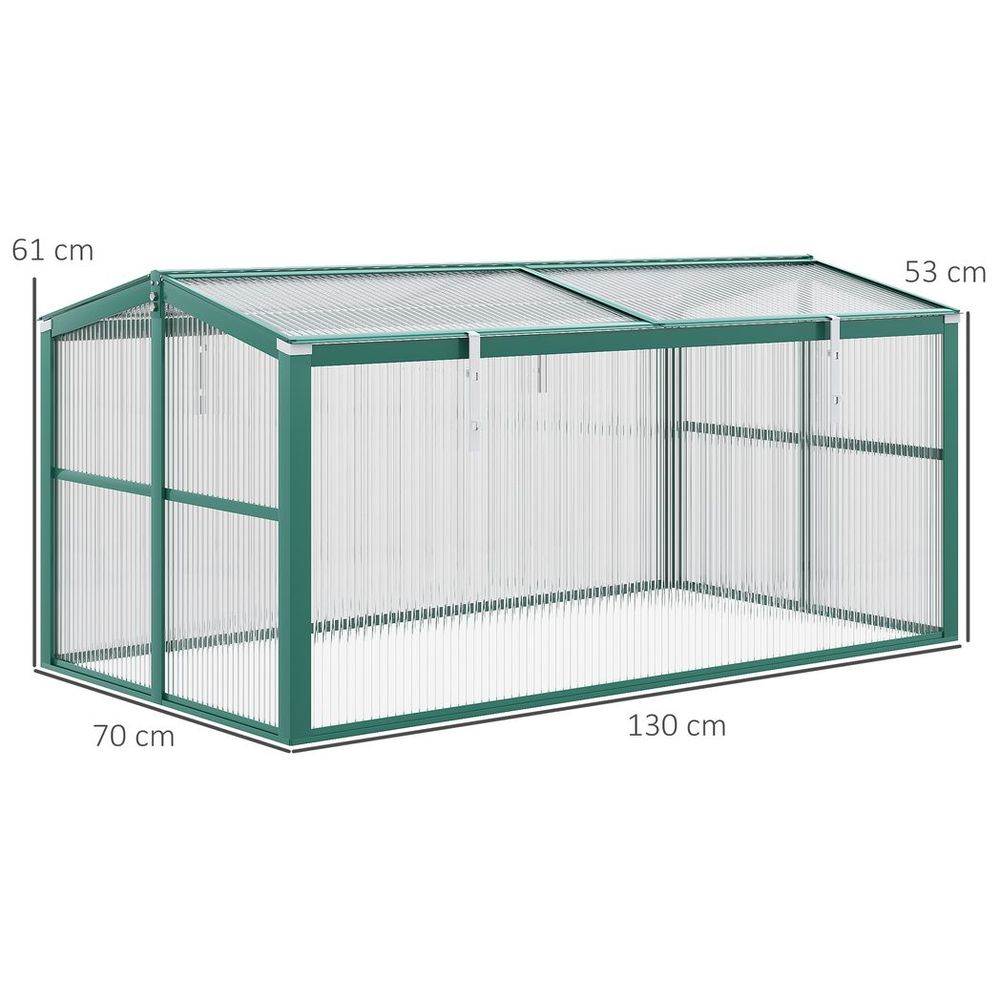 Cold Frame Greenhouse Planter