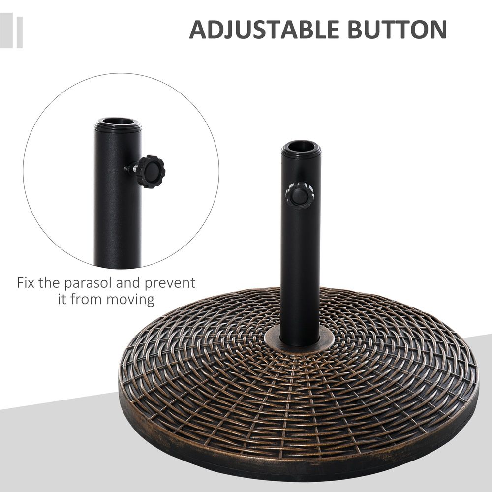 Outdoor Parasol Weighted Stand