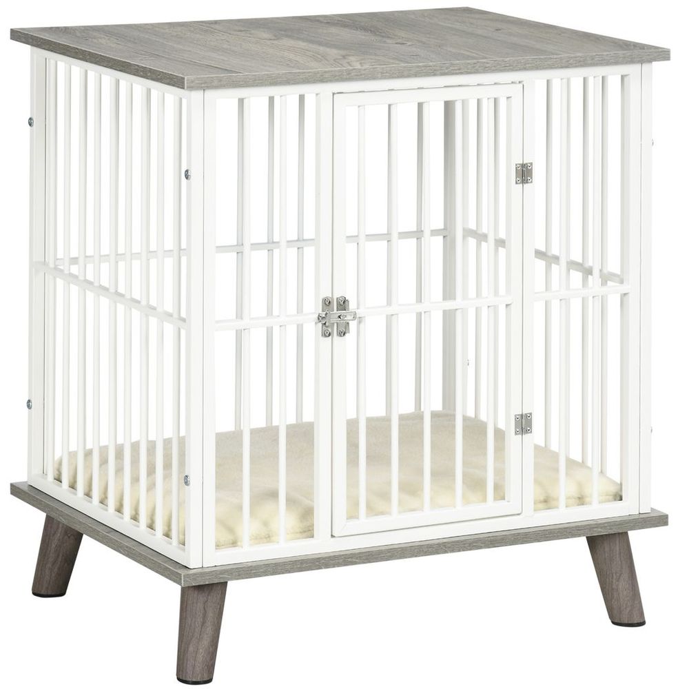 PAWHUT Dog Kennel with front gate