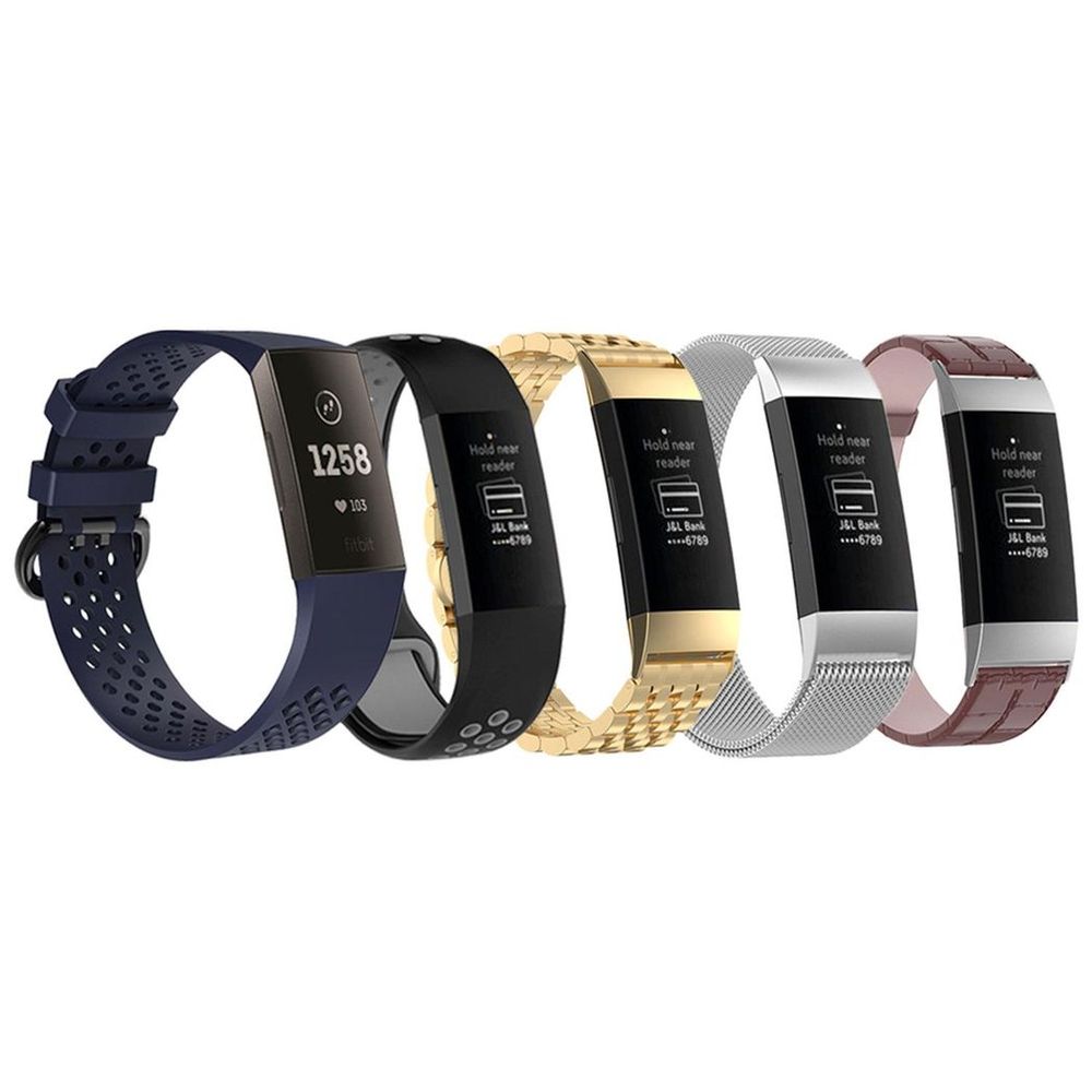 Silicone Replacement Fitbit Band Navy
