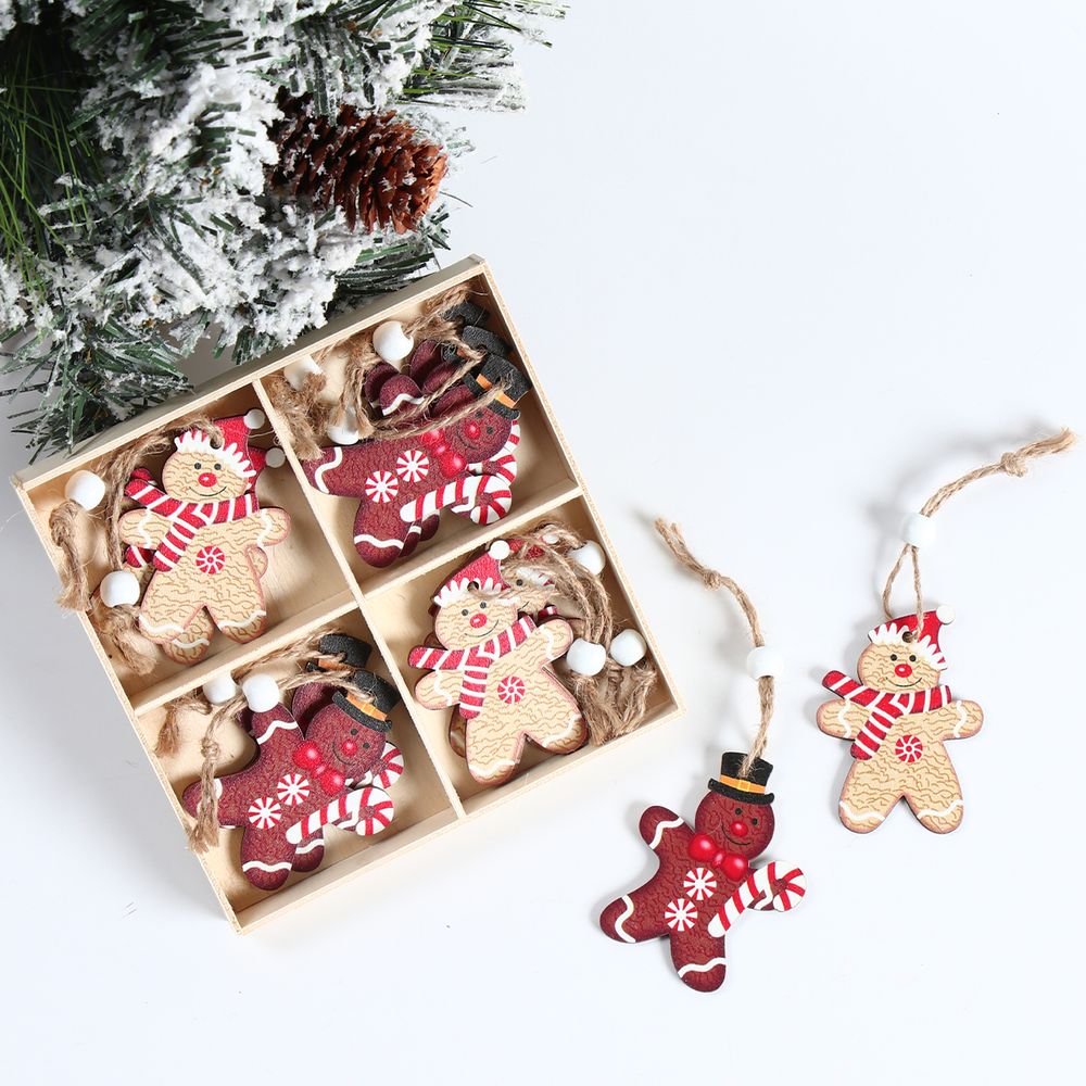 Wooden Gnome Pendants