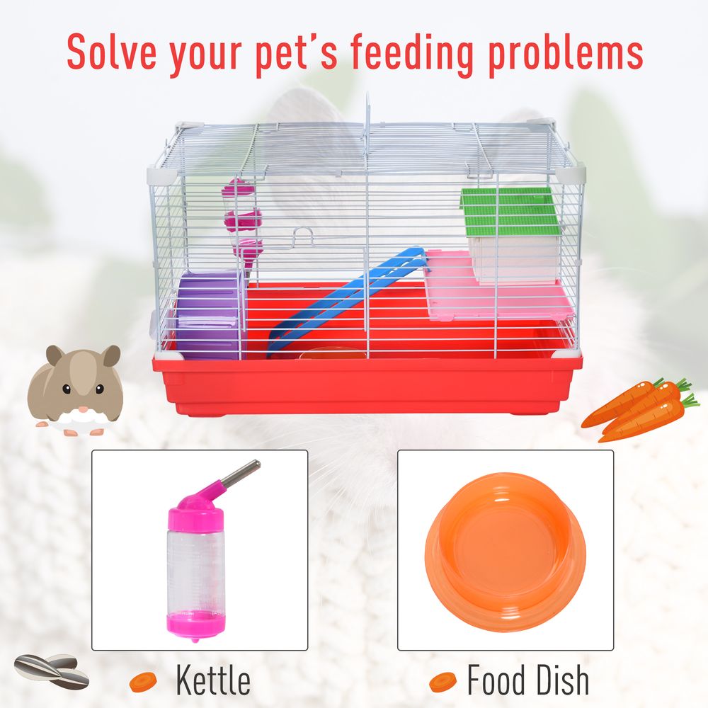 Double Layer Hamster Cage
