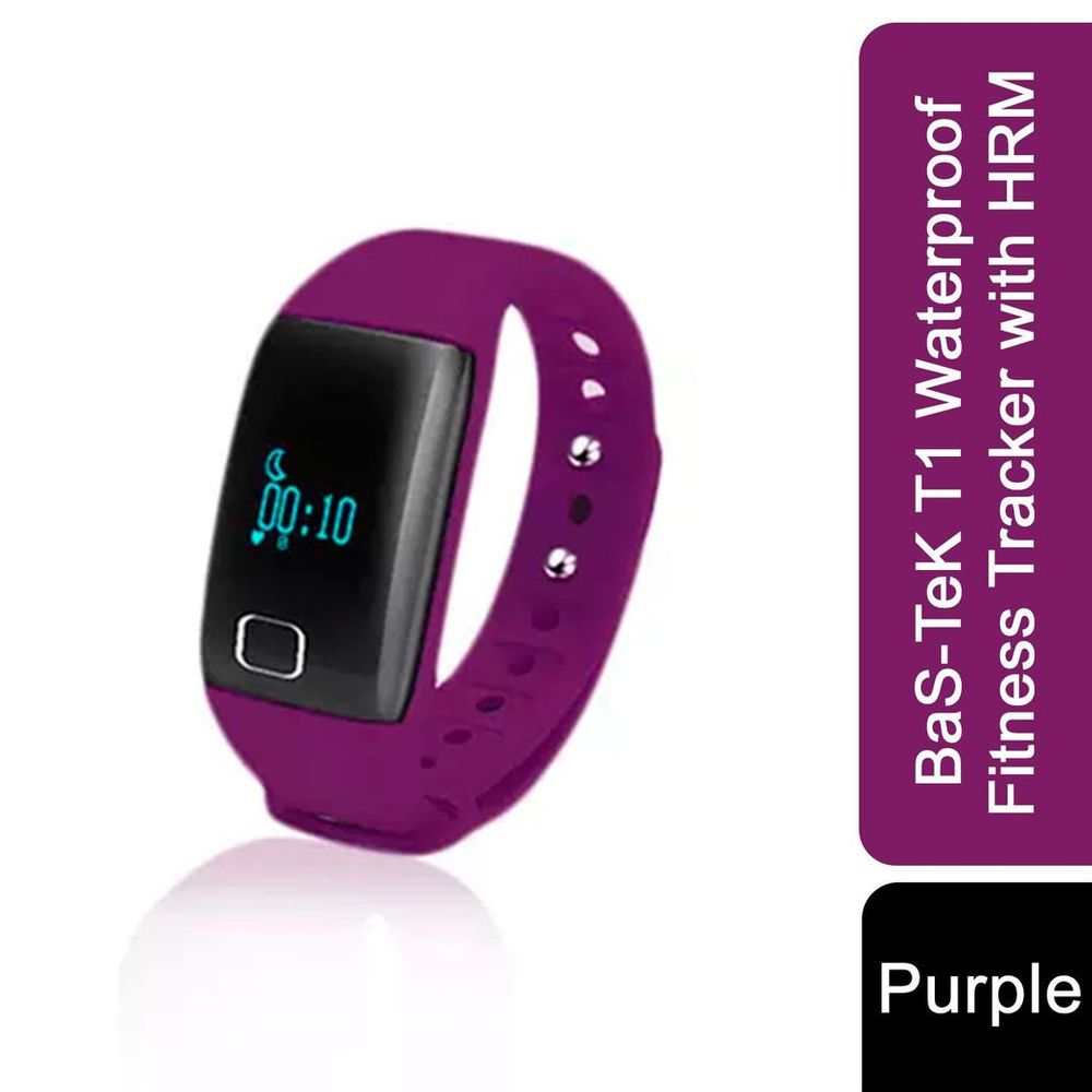 Waterproof Fitness Tracker Purple