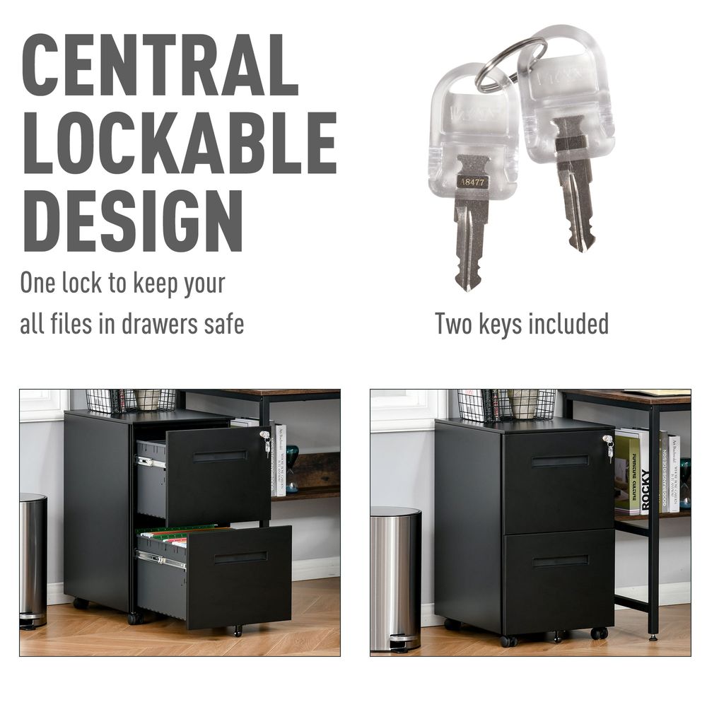 Lockable Hanging Filing Cabinet
