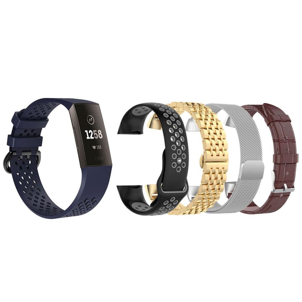 Silicone Replacement Fitbit Band Navy