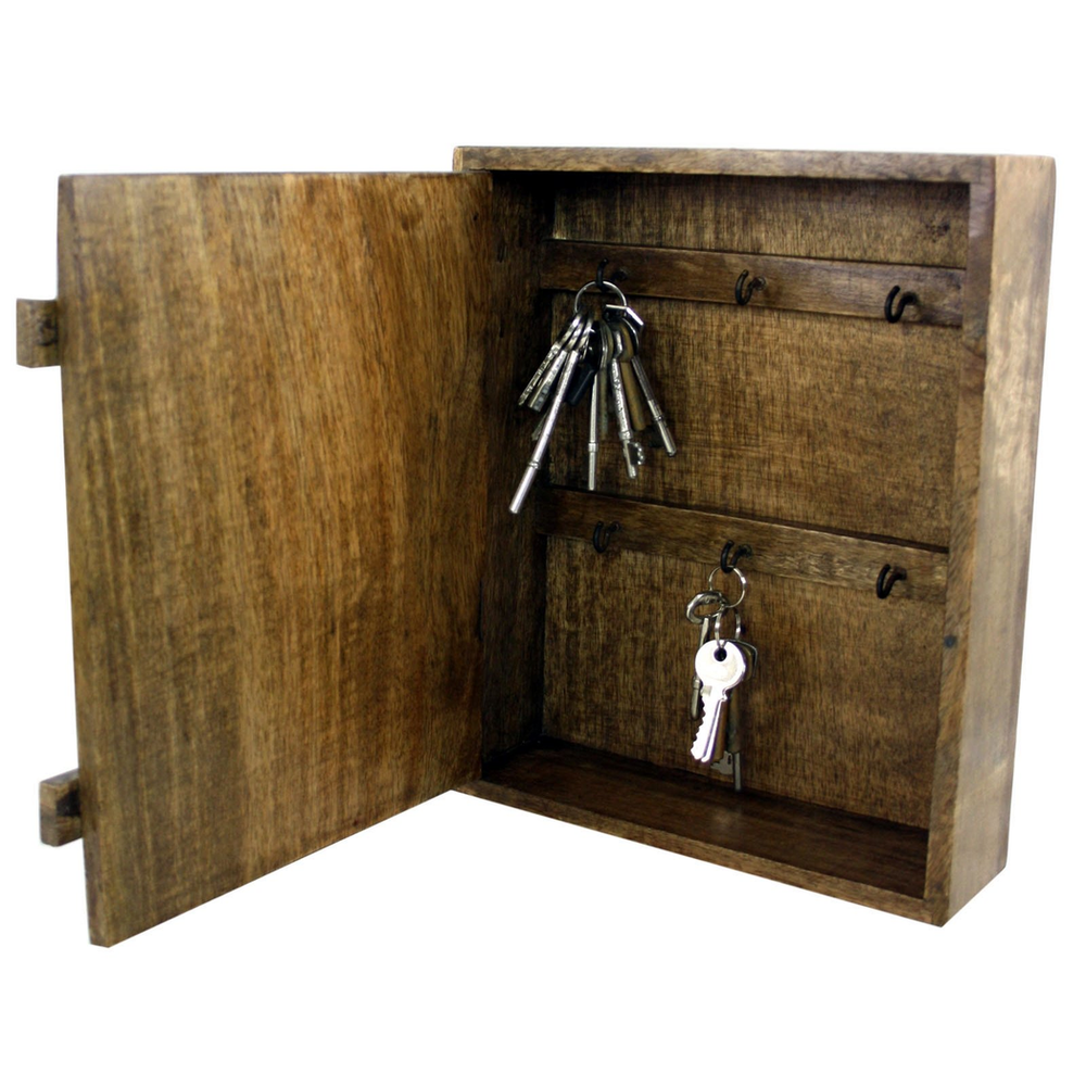 Mango Wood Key Cupboard