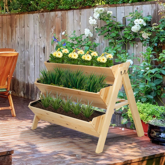 Plant Bed Stand 3-Tiers