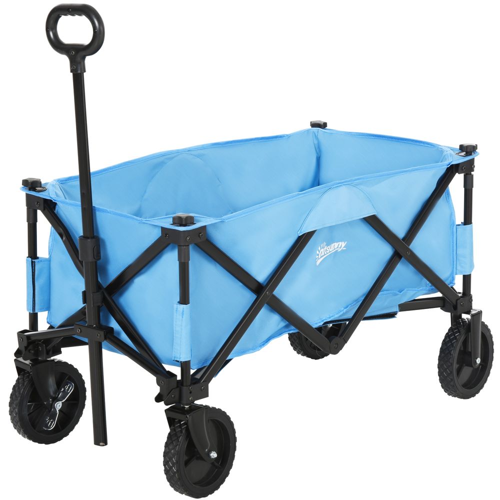 Folding Cargo Wagon Blue