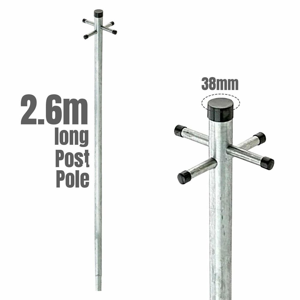 Galvanised Washing Line & Pole