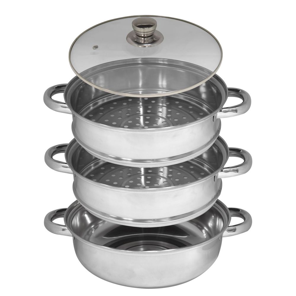Stainless Steel Steamer 3 Tiers