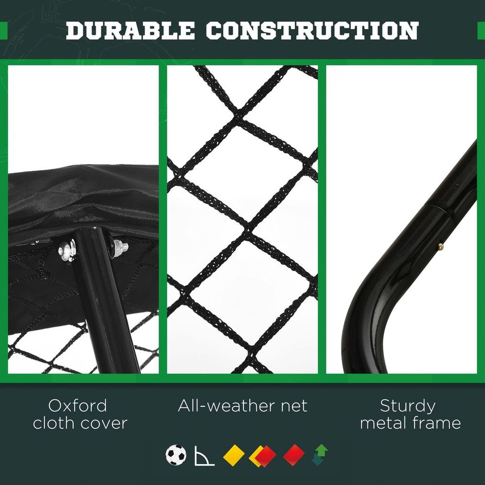 Football Rebounder Garden Net