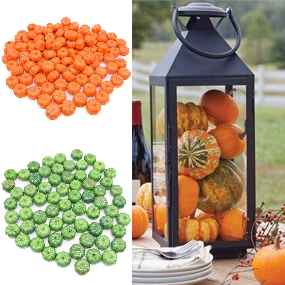 Mini Artificial Pumpkins