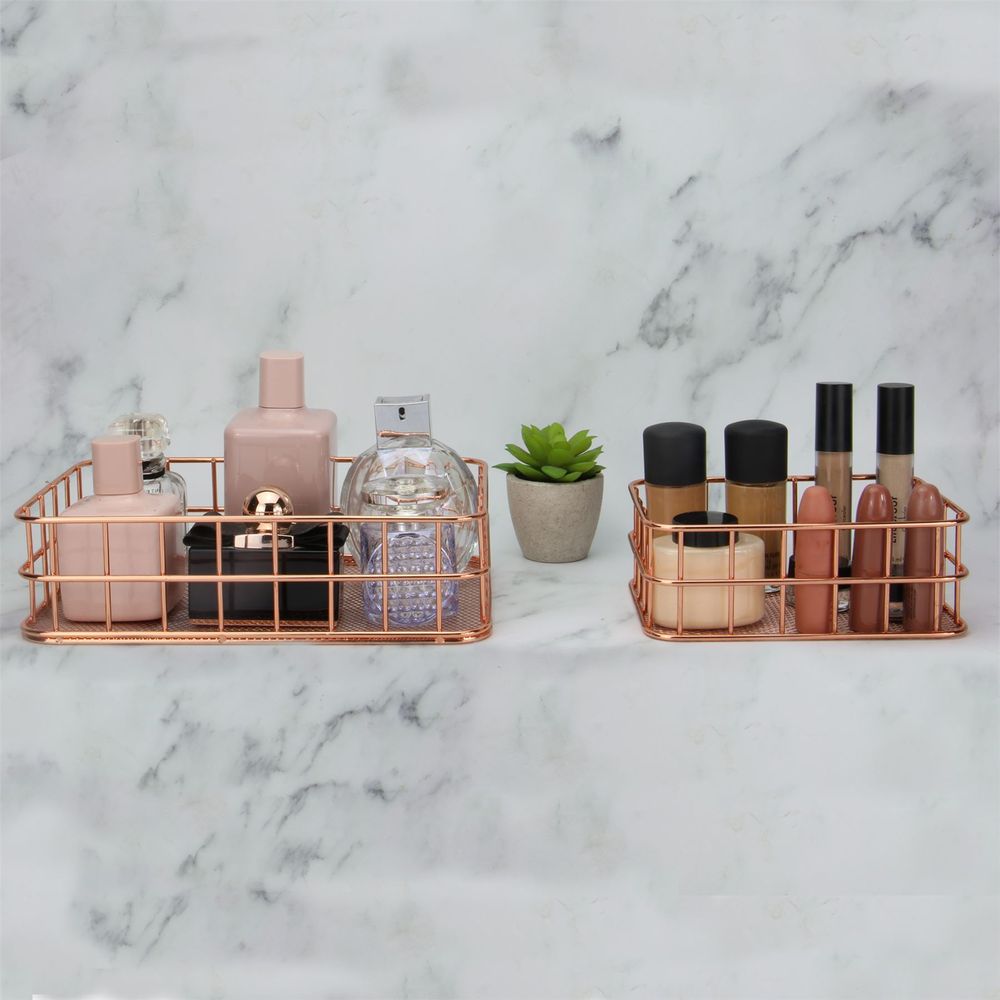 Rose Gold Baskets