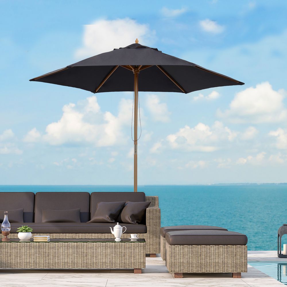 Wooden Sun Shade 2.5m