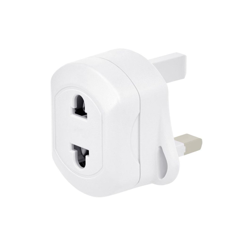 2 Pin to 3 Pin Travel Adapter
