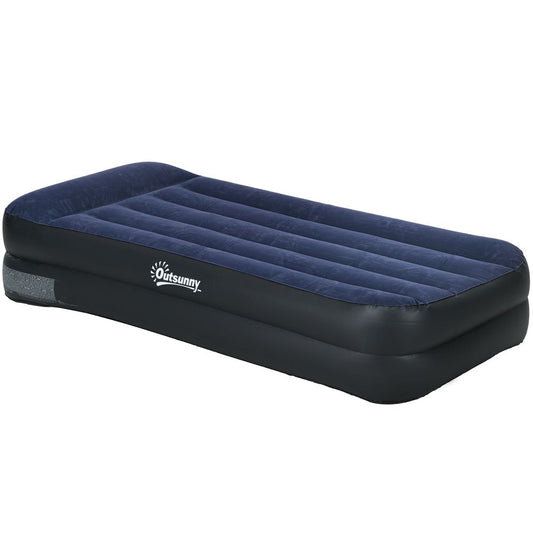 Inflatable Single Mattress with Electric Pump