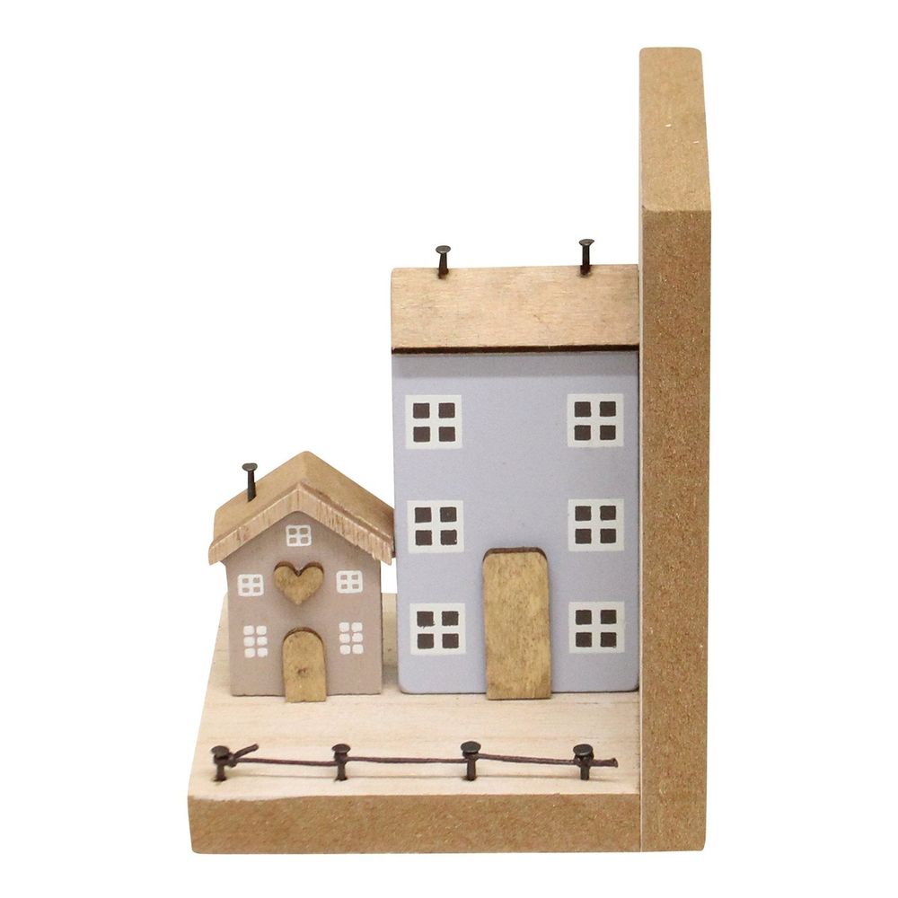 Wooden Bookends x2