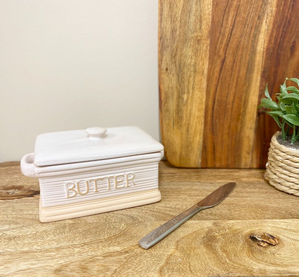 Butter Dish Ceramic