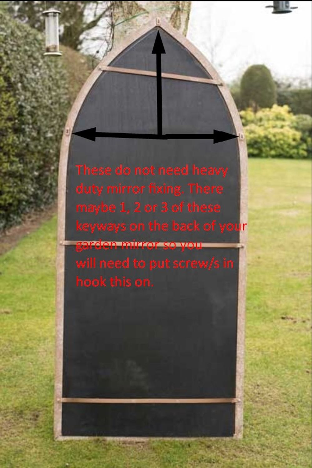 Garden Chapel Arch Mirror