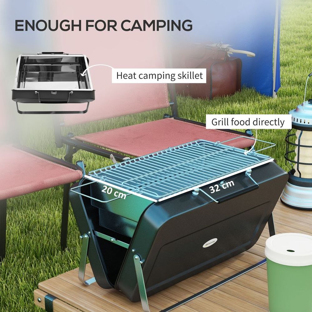 Portable BBQ Grill with Suitcase