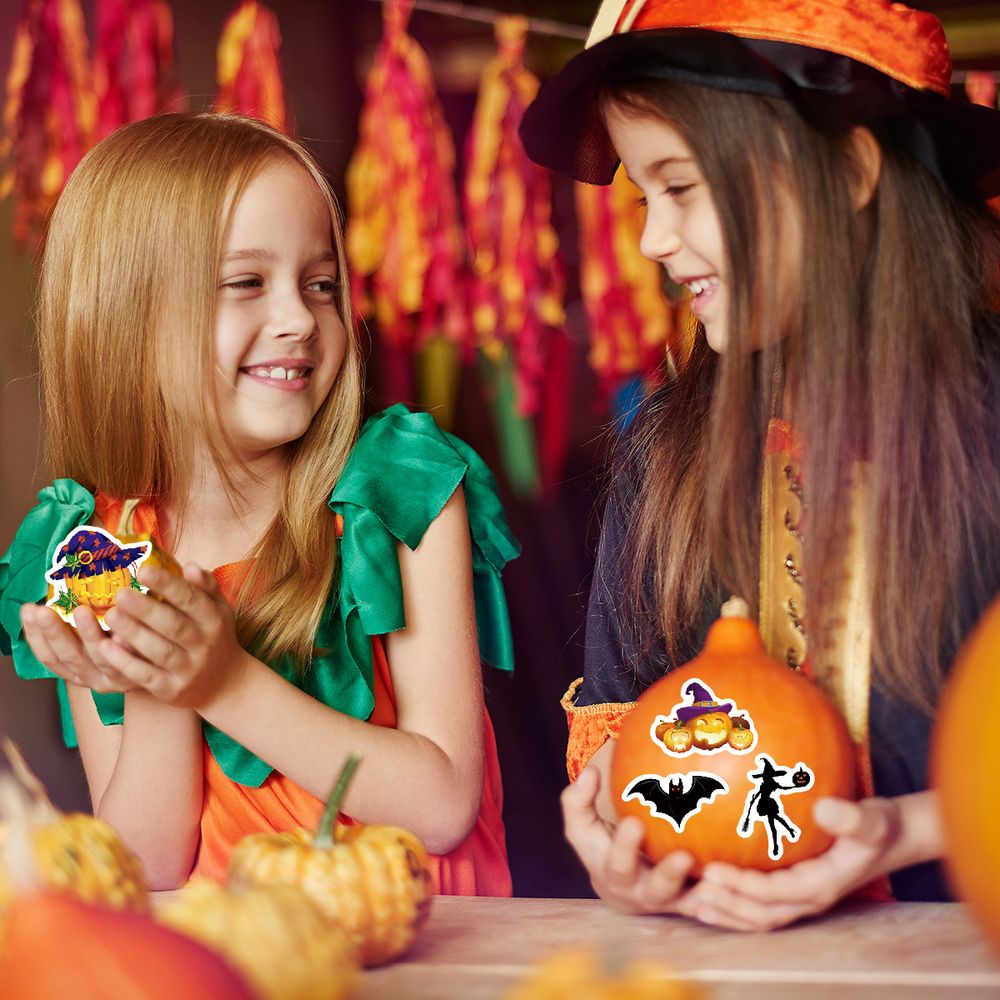 Holographic Halloween Stickers