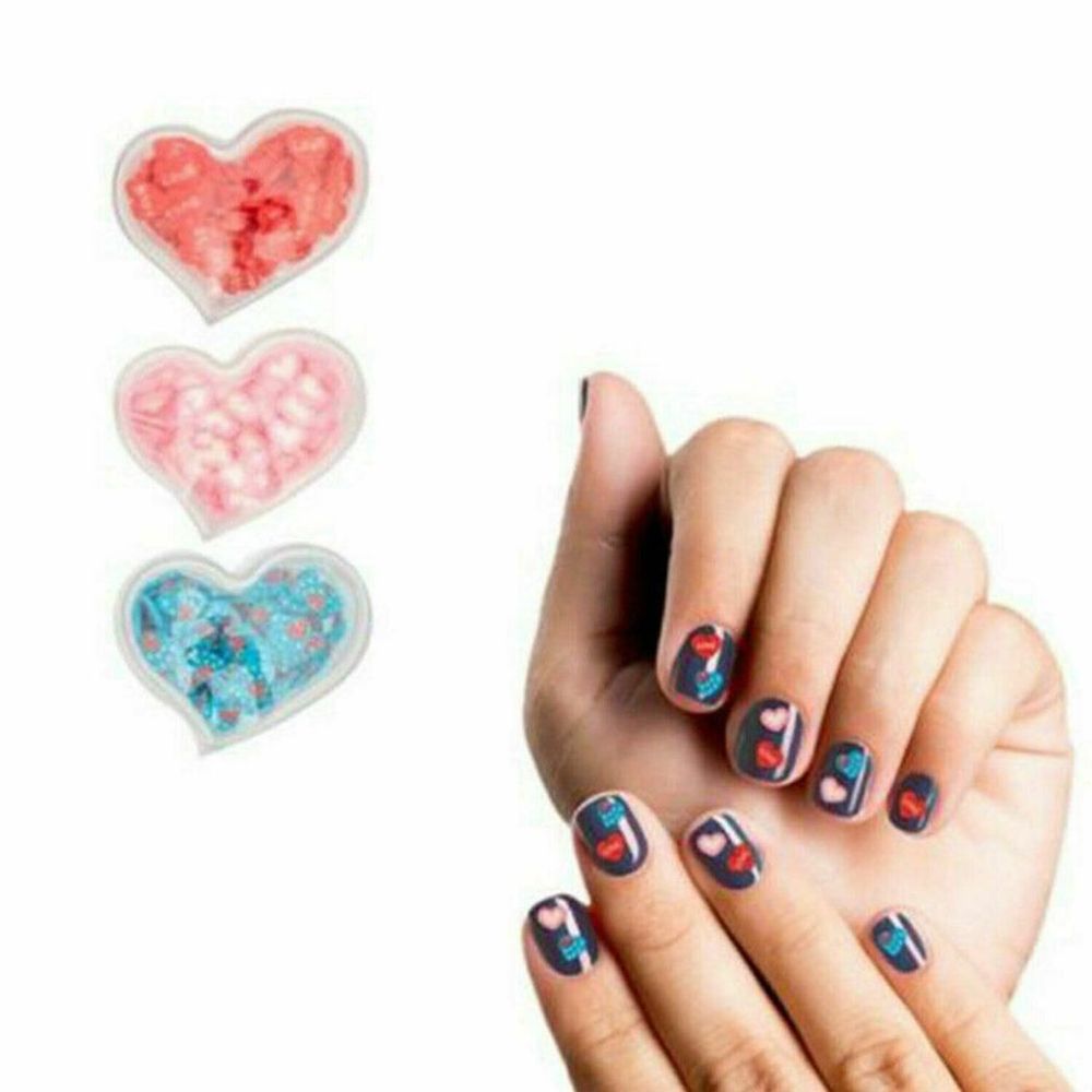 Heart Nail Art 3 pack