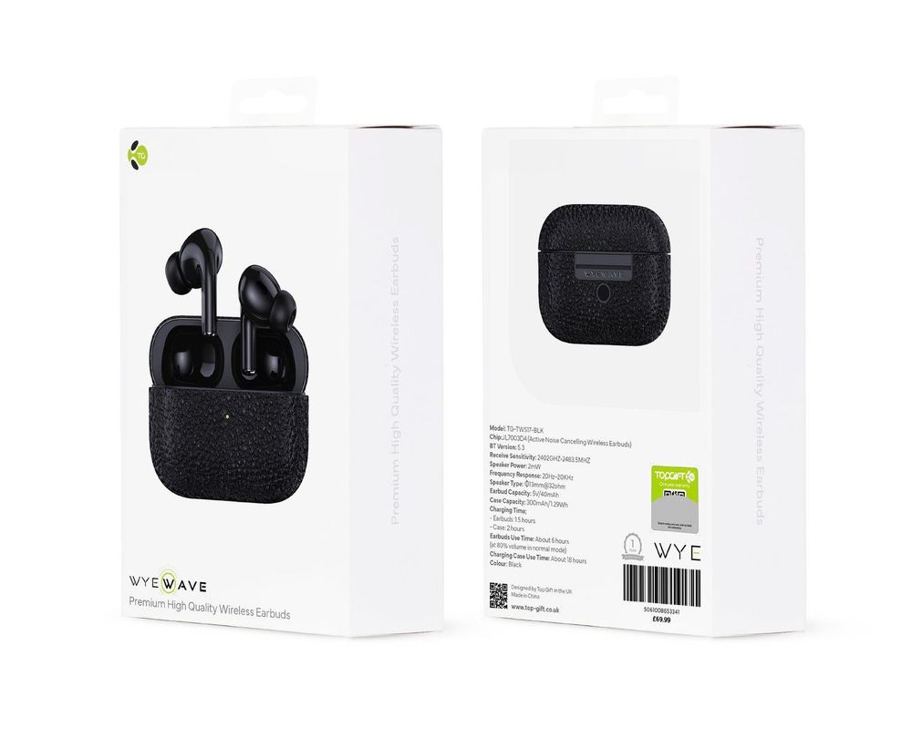 Black Wireless Headphones