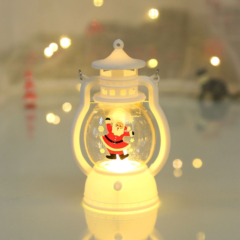 Santa Lantern Light