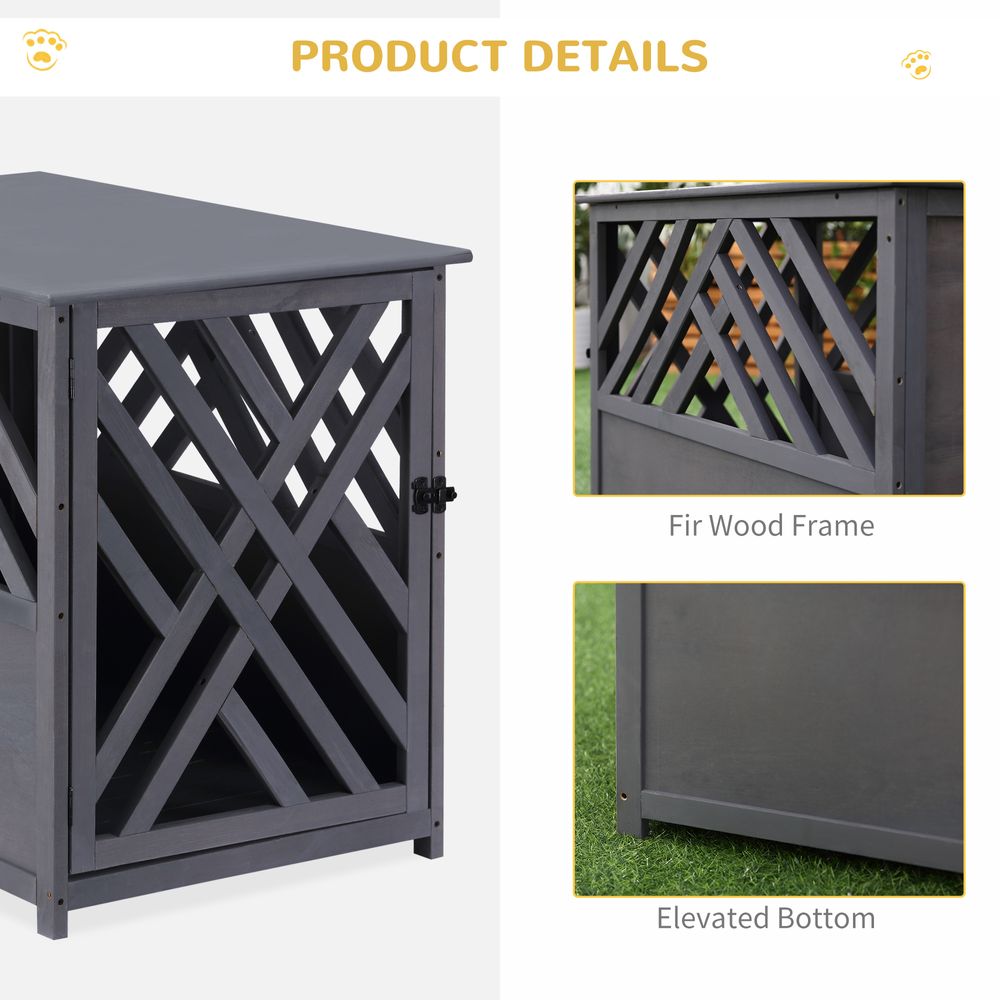 Medium Wooden Dog Crate