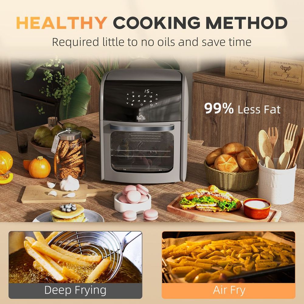 12L Air Fryer Oven Black