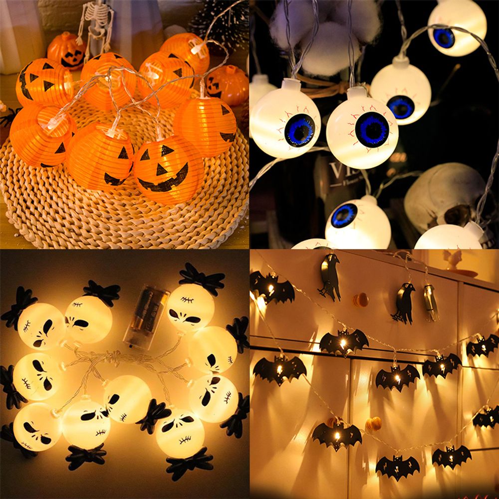 Ghost & Pumpkin LED Lights