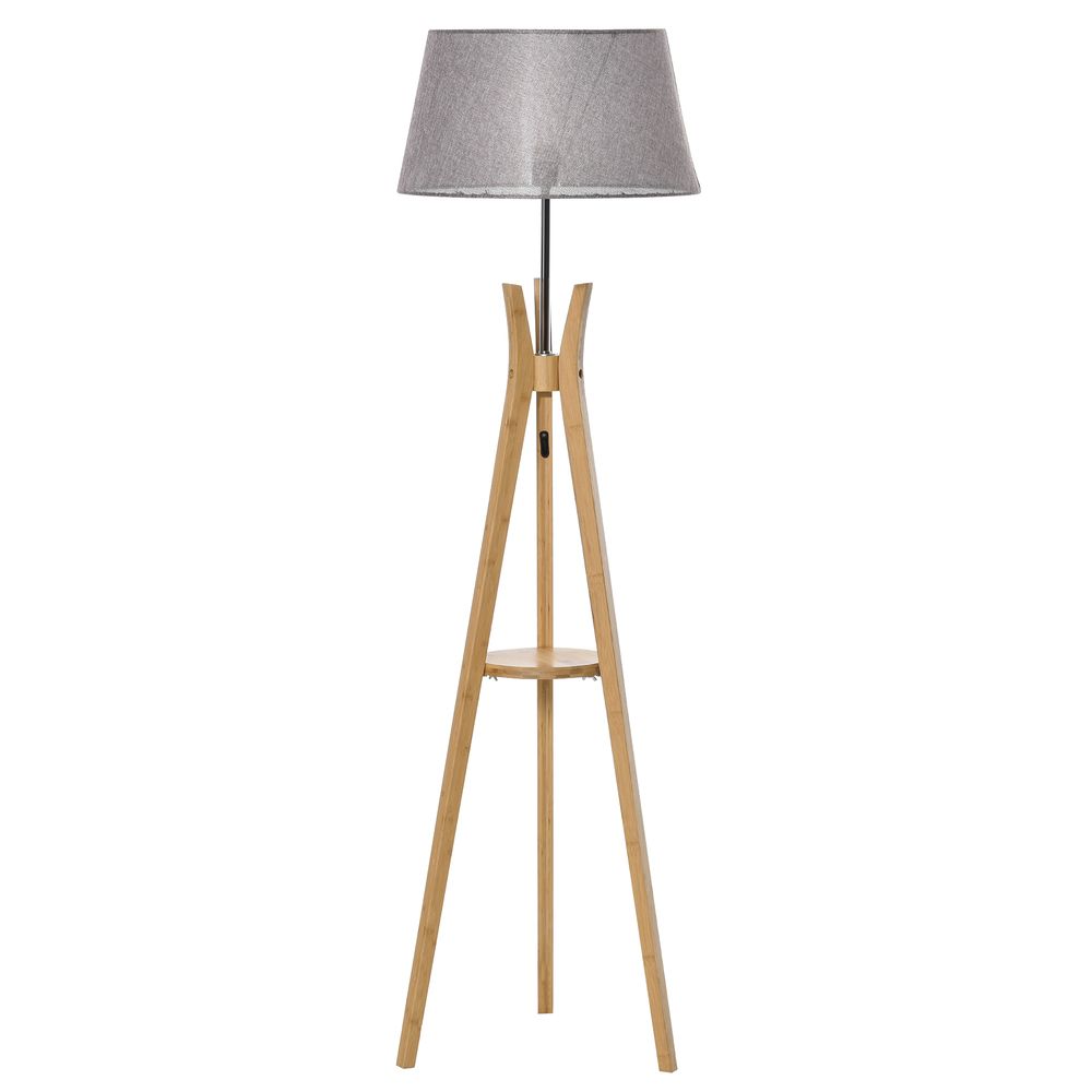 Floor Lamp Grey Tripod