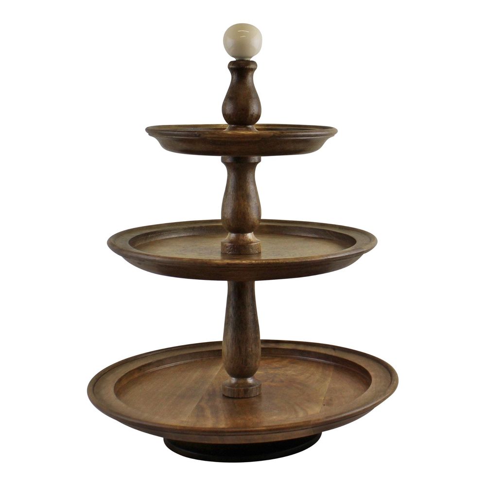 Mango Wood Cake Stand