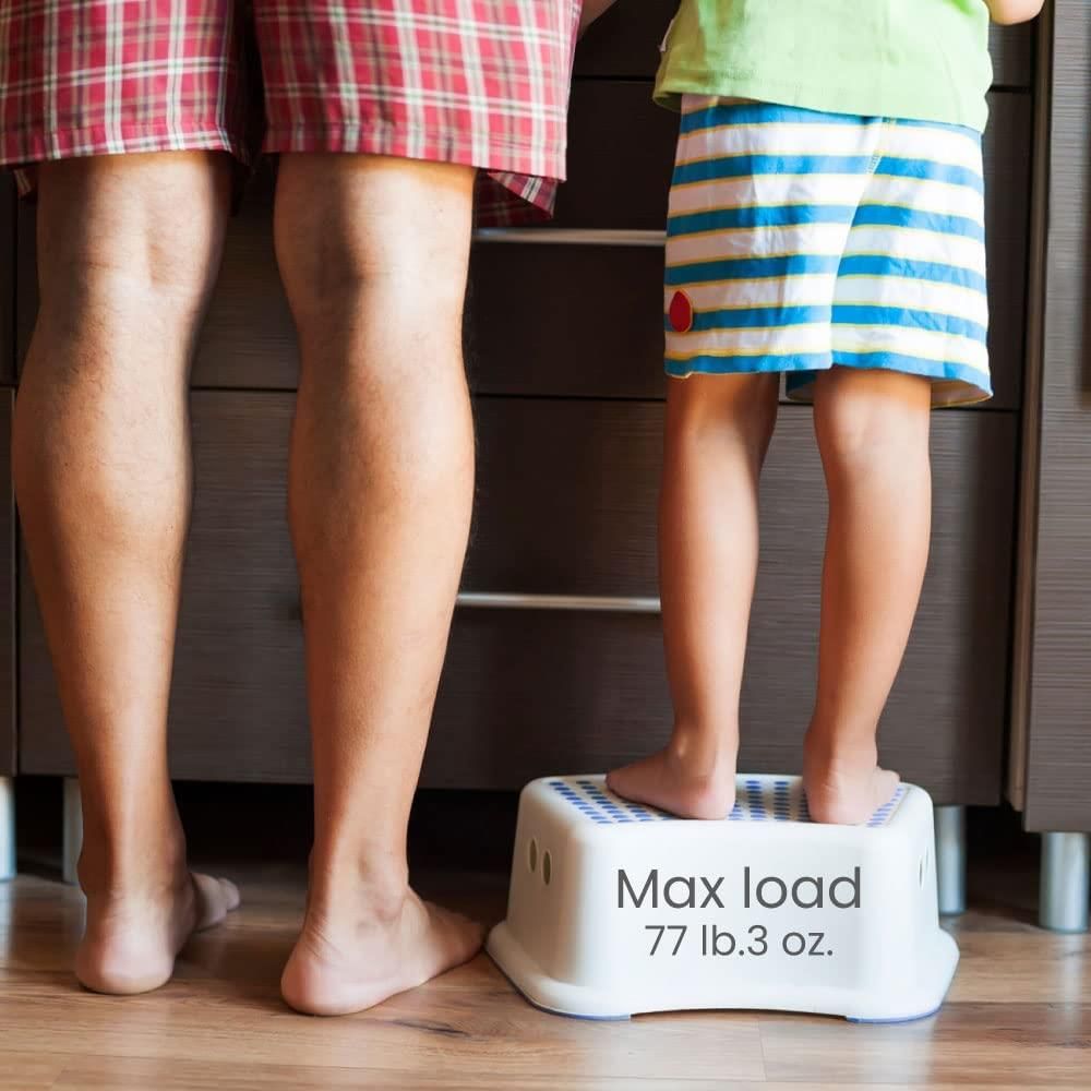 Blue Anti-Slip Child’s Stool