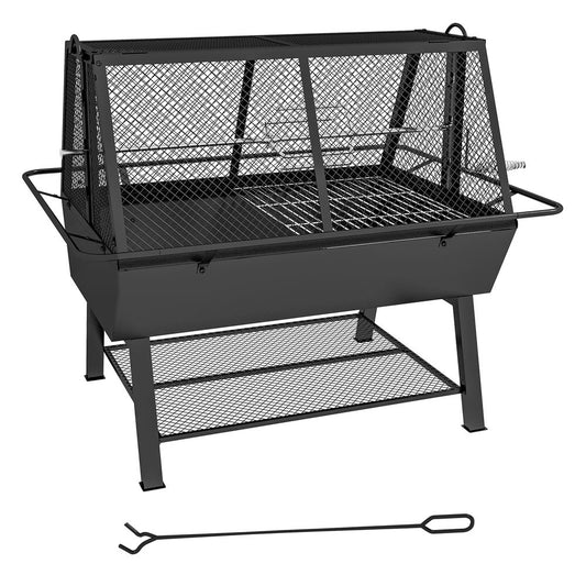 BBQ 3-in-1 Grill Rotisserie Fire Pit