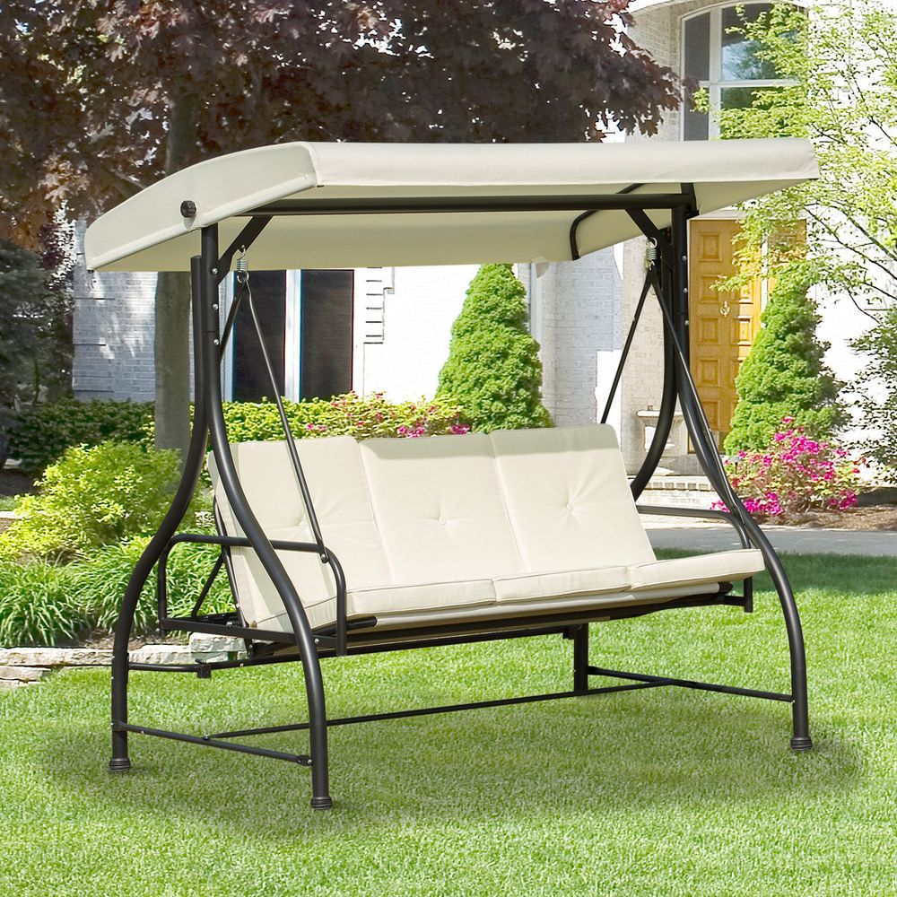 Patio Swinging Padded Chair
