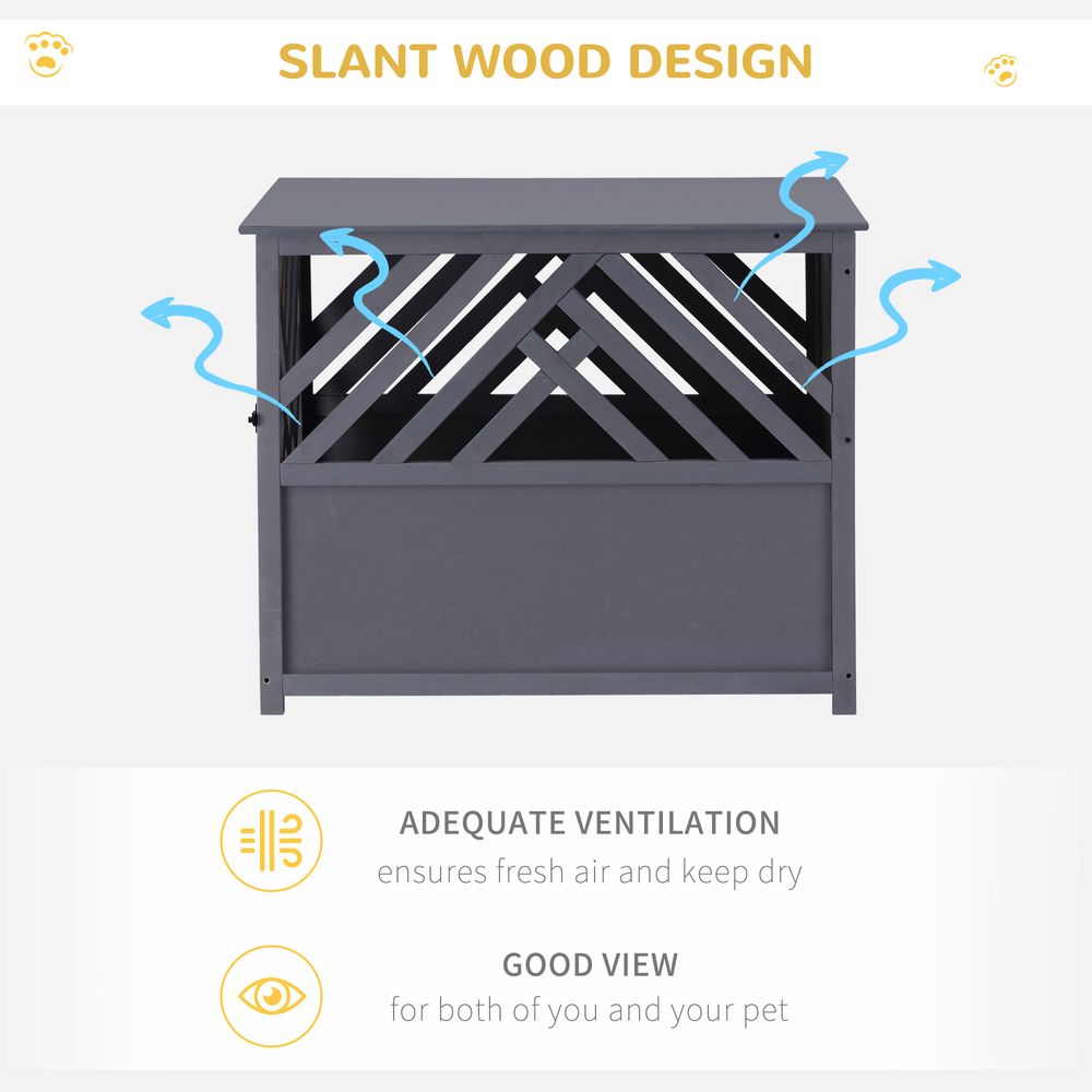 Medium Wooden Dog Crate