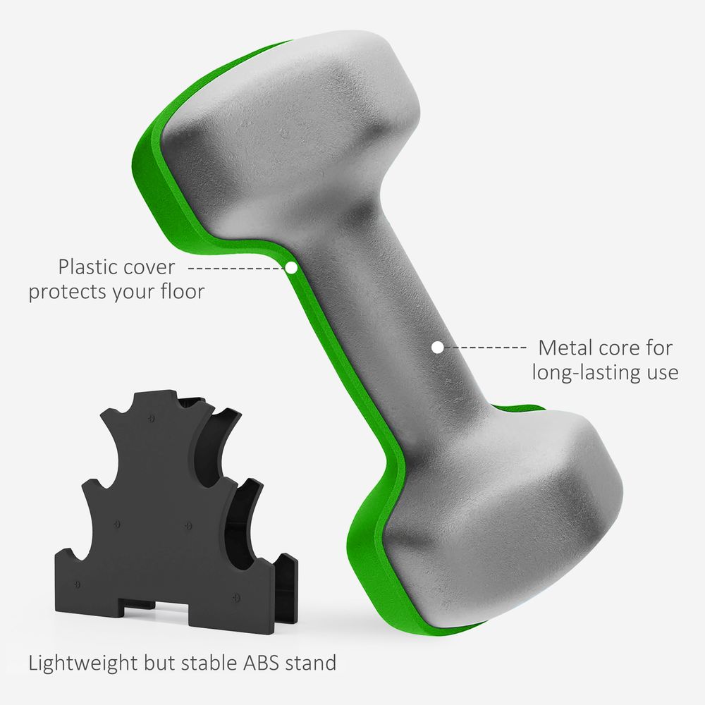 Dumbbell Set with Stand