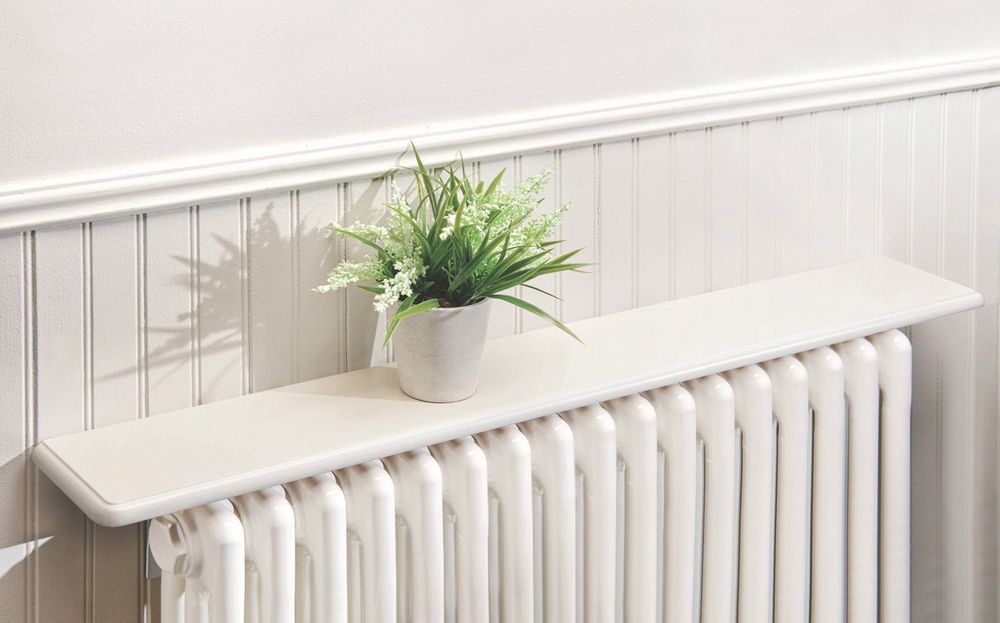 Radiator Shelf White 60cm