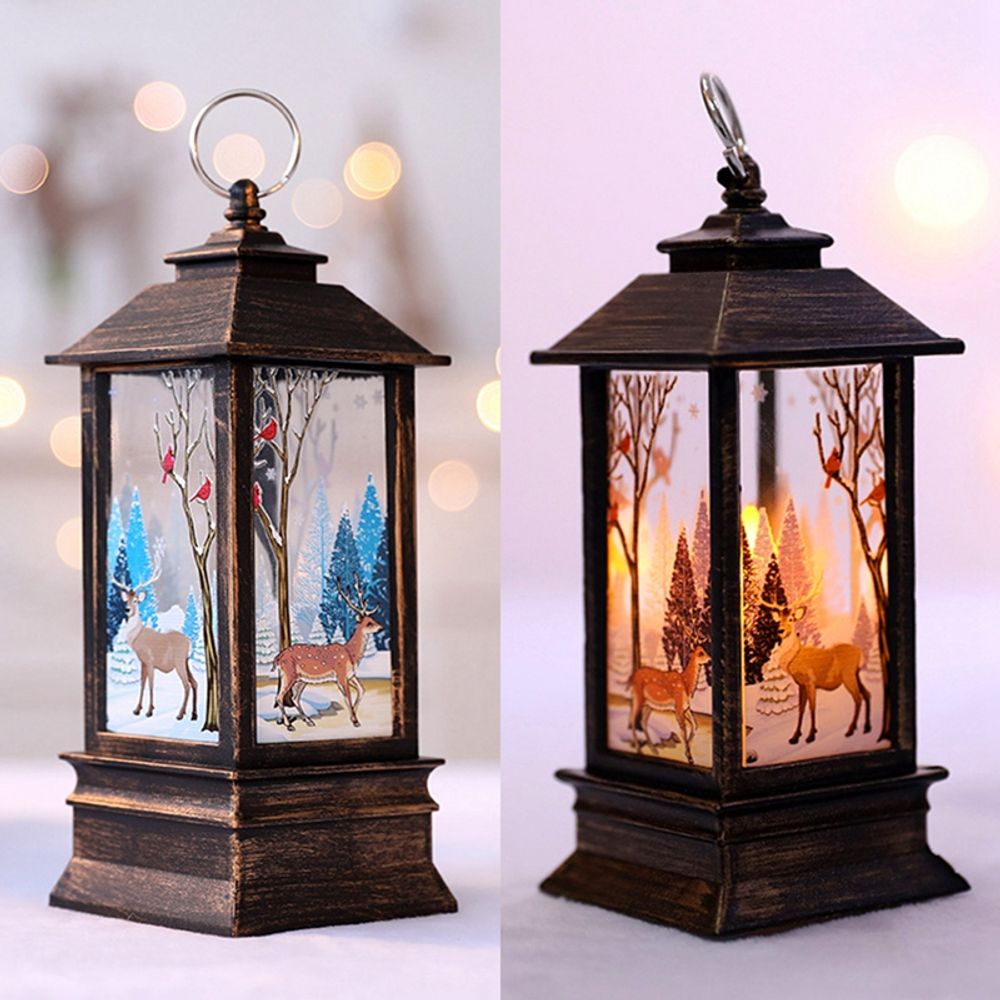 Christmas Snow Lantern