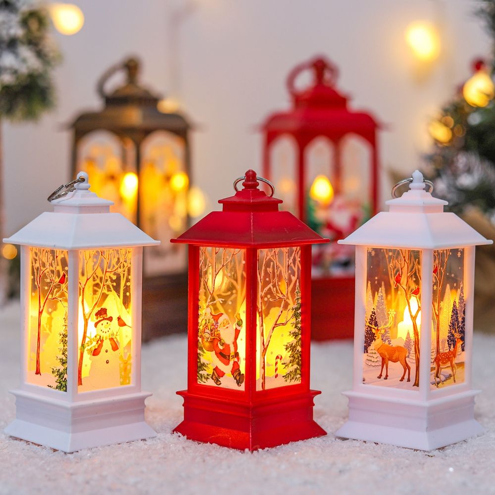 Christmas Snow Lantern