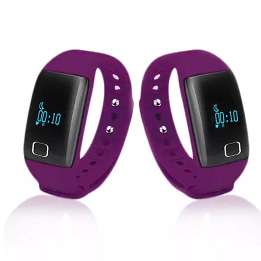 Waterproof Fitness Tracker Purple