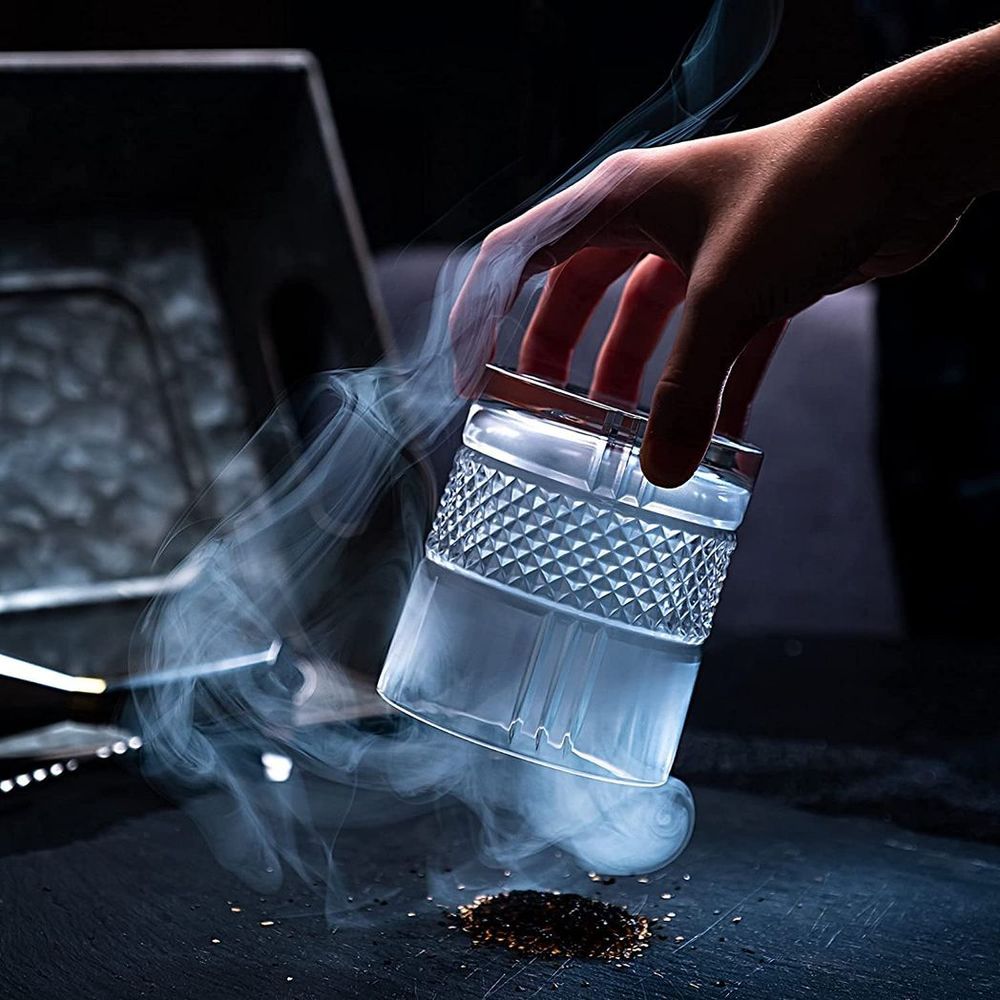 Whiskey Rocks Set with Glass