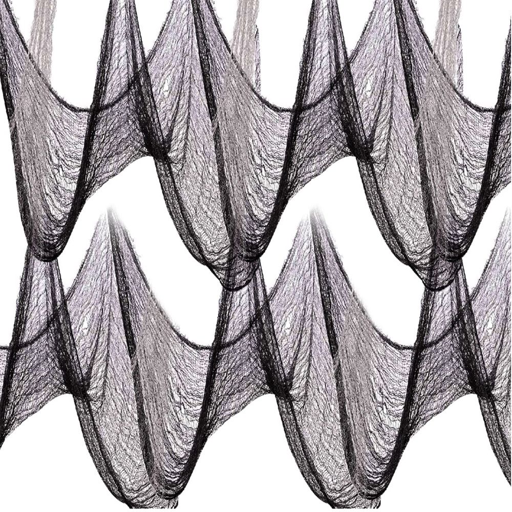 Black Gauze Ghost Cloth
