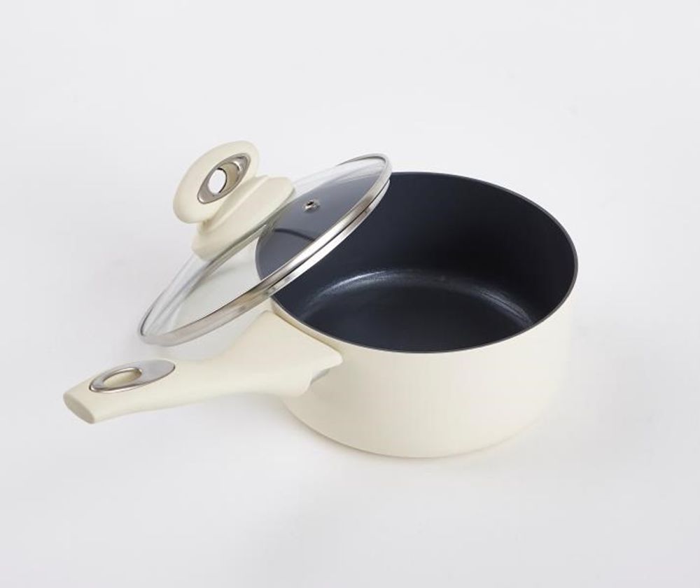 Cream 5 Piece Cookware Set