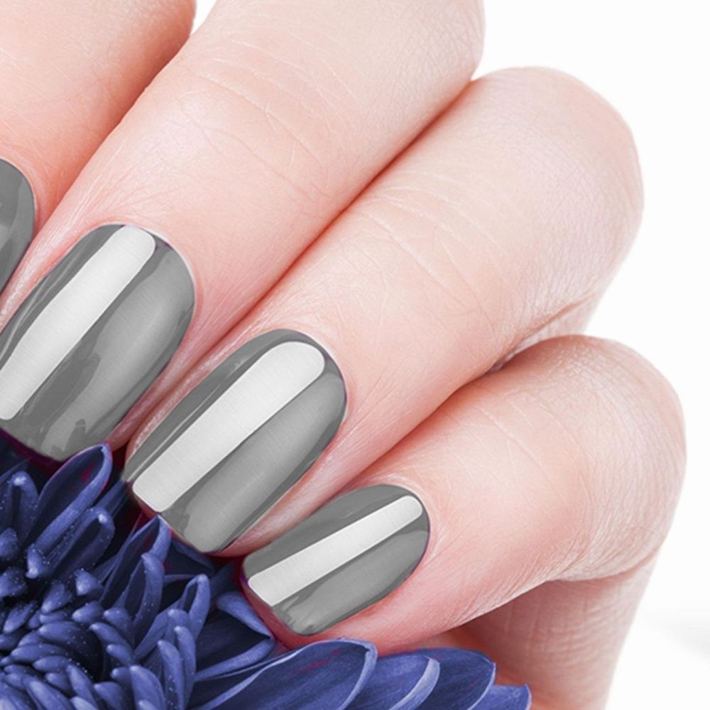 Nail Polish Metallic Silver